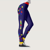 #10 Autisme Bewustzijn Leggings (Rechts)