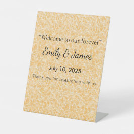 $10 Baby Shower Sign Guests Won’t Forget Reclamebord Met Voetstuk