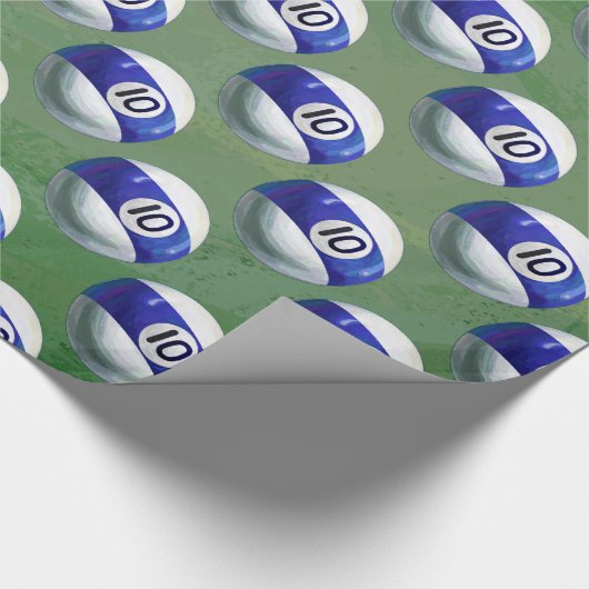 10 Ball Patroon Cadeaupapier (Hoek)