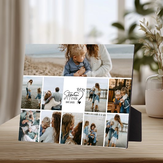 10 Beste Stiefmoeder Ooit Aangepaste Foto Collage  Fotoplaat
