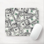 $10 Bil Geld Patroon Muismat (Met muis)