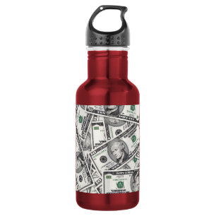 $10 Bil Geld Patroon Waterfles