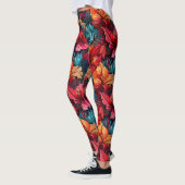#10 Bloemen patroon Leggings (Links)