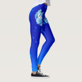 10 Blue Shades Cat Athleisure Yoga Pants Leggings (Rechts)