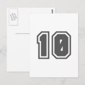 10 BRIEFKAART (Voorkant / Achterkant)