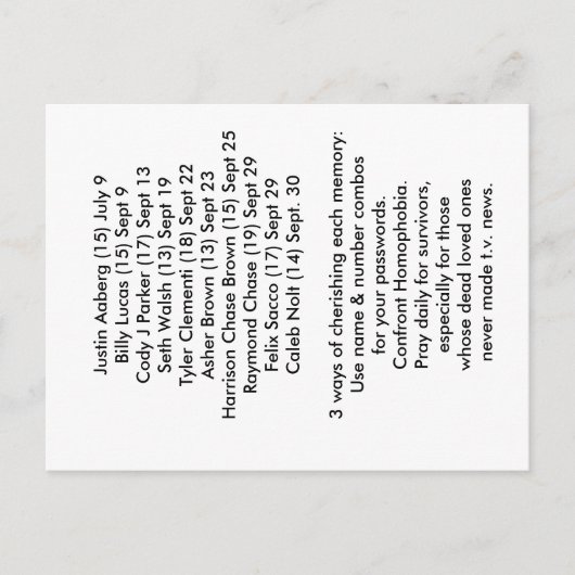 10 Briefkaart voor dodenpestpreventie (Voorkant)