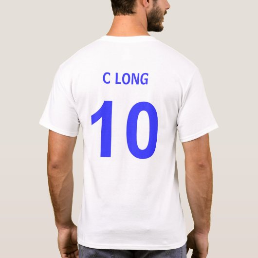 10 - C Lang T-shirt (Achterkant)