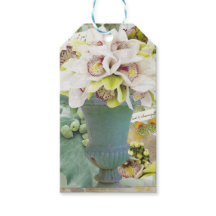 10 CadeauLabels met orchideeën