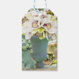 10 CadeauLabels met orchideeën
