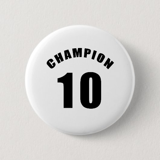 10 champion-design ronde button 5,7 cm (Voorkant)