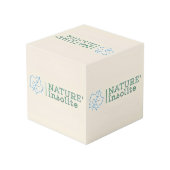 10 cm "logo"-kubus kubus (Achter hoekig)