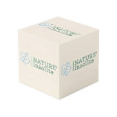 10 cm "logo"-kubus kubus (Voorkant hoekig)