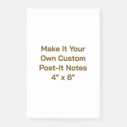 10 cm x 15 cm post-it® notes (Voorkant)