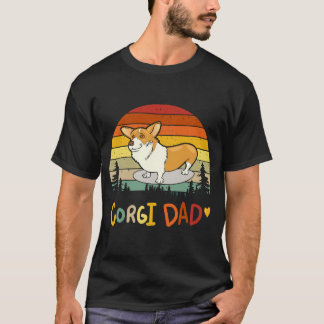 10 Corgi Dad T-shirt