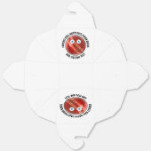 10 Custom Cricket Theme Party BLUE EYES Happy Face Bedankdoosjes (Ongevouwen)