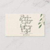 10 dagen van de Schrift Verse Kaarten | Matteüs 5: Contactkaartje (Voorkant)