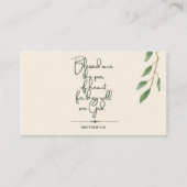 10 dagen van de Schrift Verse Kaarten | Matteüs 5: Contactkaartje (Voorkant)