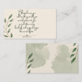 10 dagen van de Schrift Verse Kaarten | Matteüs 5: Contactkaartje (Voorkant / Achterkant)