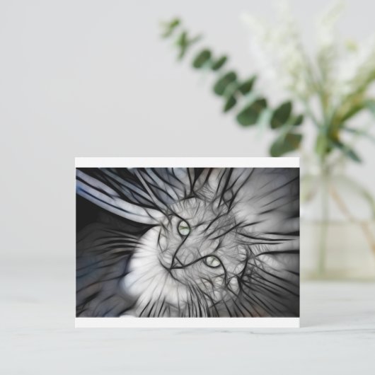 10 - De jager versnelling Briefkaart (Staand voorkant)