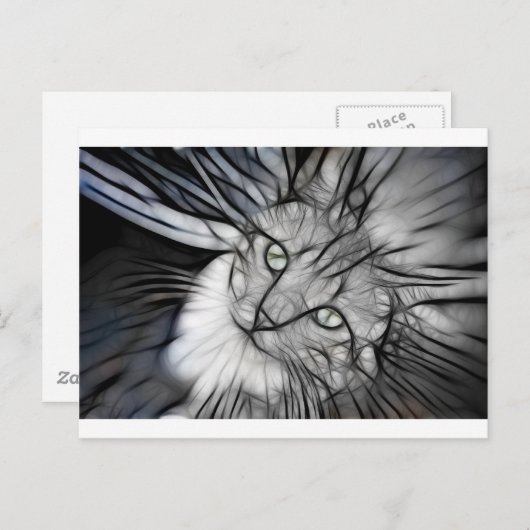 10 - De jager versnelling Briefkaart (Voorkant / Achterkant)