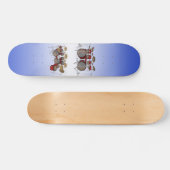 10 delige Drum Kit: 3D Model: Custom Skateboard (Horizontaal)