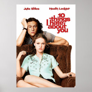 10 dingen die ik haat over jou poster