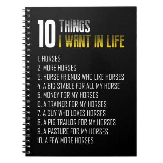 10 dingen die ik in het leven wil zijn nog meer pa notitieboek (Voorkant)
