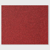 10 Donkere rode glitter afdrukken Cadeaupapier (Vlak)