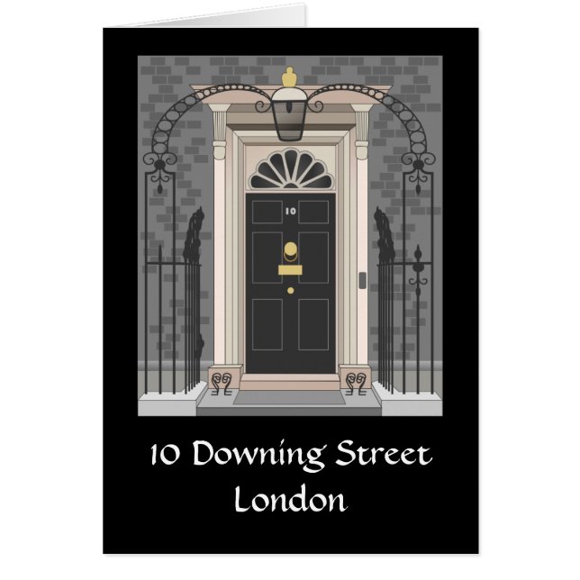 10 Downing Street, Londen (tekening) (Voorkant)
