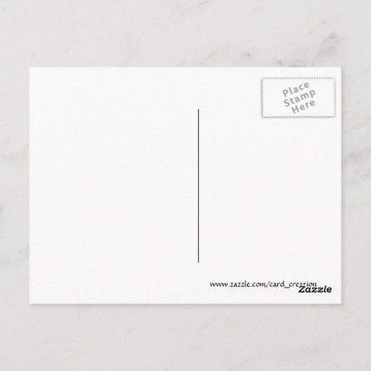 10 Downing Street, Londen (tekening) Briefkaart (Achterkant)