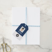10 Eco werknemer foto, barcode, Logo, naamtags Cadeaulabel (Met Touw)