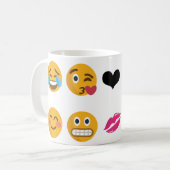 10 Emoji Koffiemok (Voorkant links)
