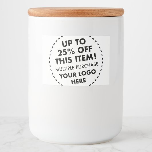 10 Eten Container Labels 25% OFF Bulk Kopen Kortin Voedselcontainer Etiket (Voorkant)