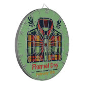 10 feb - Flaneldag Dartbord (Voorkant Links)
