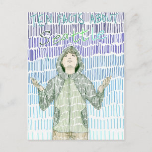 10 Feiten over Seattle Briefkaart