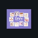 10 Foto Collage Love Family Canvas Afdruk<br><div class="desc">aangepast gemaakt 10 fotosjabloon gemaakt door u persoonlijke wandkunst - Canvas Print from Ricaso - voeg uw eigen foto's en tekst toe aan dit fantastische canvas</div>