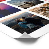 10 Foto collage Poster (Hoek)