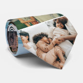 10 Foto collage Stropdas (Opgerold)