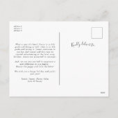 10 foto collage wat een jaar modern feestdagenkaart (Achterkant)