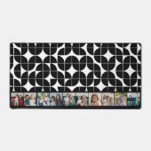 10 Foto Collage zwart wit midden eeuw halve maan Bureaumat (Voorkant)