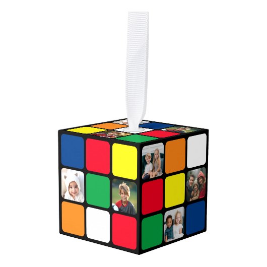 10 Foto colorful square color puzzle cube, kleurri Decoratie (Voorkant hoekig)