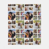 10 foto gepersonaliseerde Fleece Deken (Voorkant)