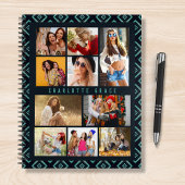 10 Foto Modern Geometric Stylish Name Notitieboek