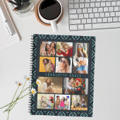 10 Foto Modern Geometric Stylish Name Notitieboek