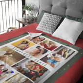 10 Foto Modern Stars Stijlvolle Groene Naam Fleece Deken