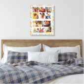 10 Foto Modern Trendy Floral Stylish Name Canvas Afdruk (Insitu (Slaapkamer))