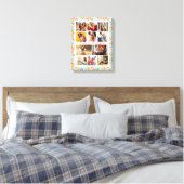 10 Foto Modern Trendy Floral Stylish Name Canvas Afdruk (Insitu (Slaapkamer))