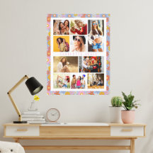 10 Foto Modern Trendy Hippie Floral Stylish Name