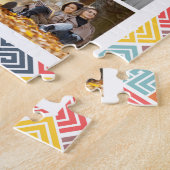 10 Foto Moderne Kleurrijke Abstracte Geometrische Legpuzzel (Zijkant)