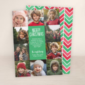 10 foto rand retro patroon - Download 2023 Feestdagenkaart